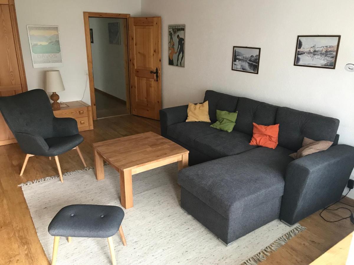 Ferienwohnung in Davos Exterior foto